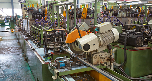 不锈钢管生产中